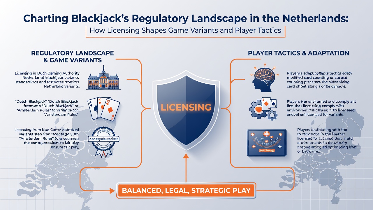 Overzicht van gelicentieerde blackjack tafels en regelgevingsdocumenten in Nederland