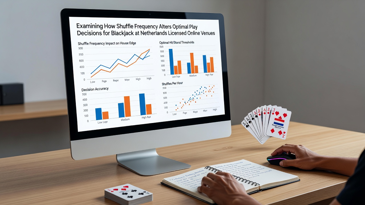 Analyse van shuffle frequentie in blackjack spellen bij Nederlandse online casino's