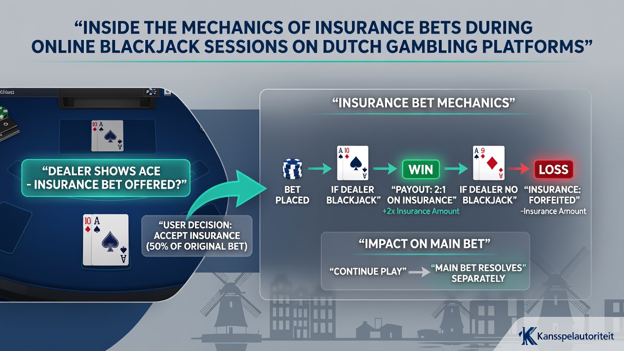 Vergelijking tussen live dealer en geautomatiseerde blackjack tafels met focus op verzekeringsmechanica