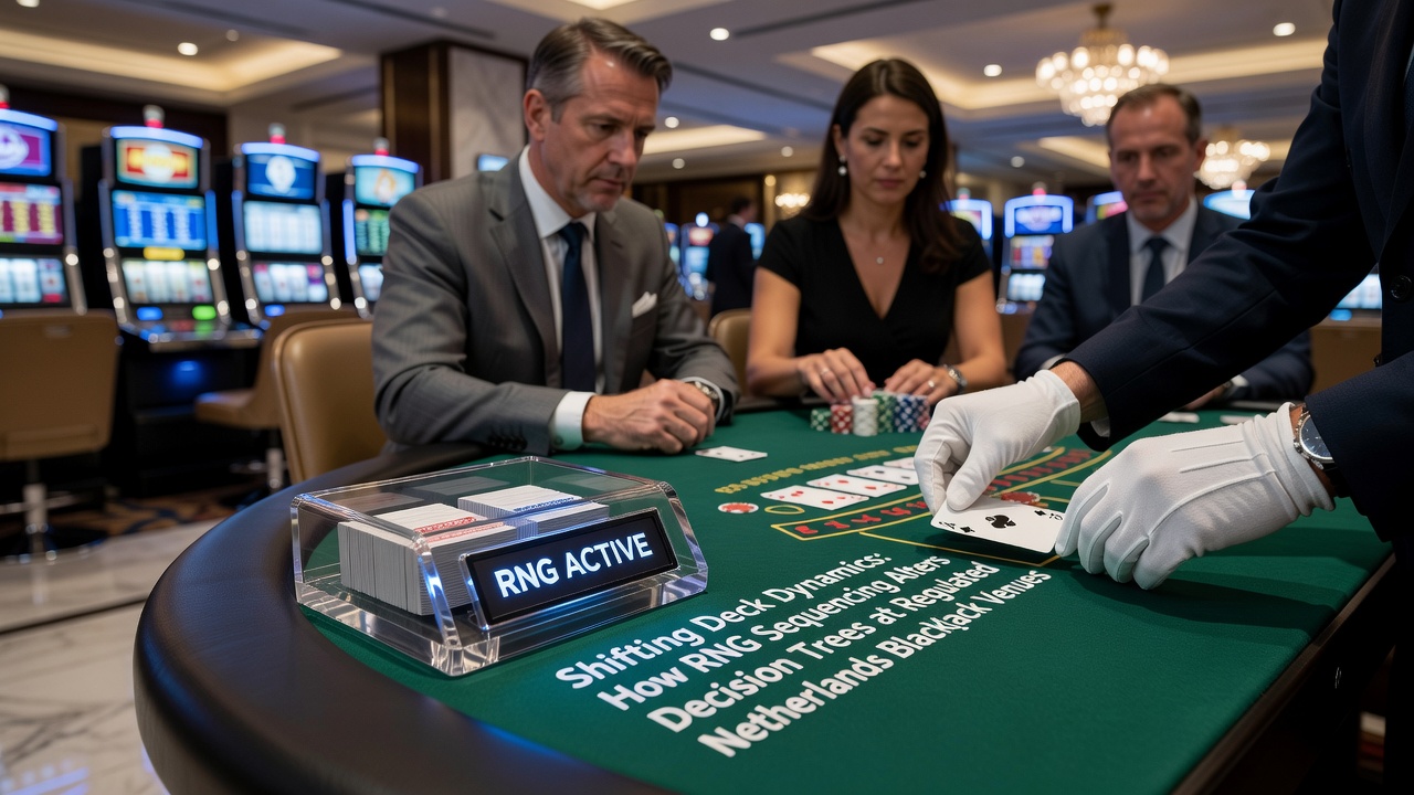 Illustratie van RNG-sequencing en deck dynamiek in Nederlandse blackjack venues